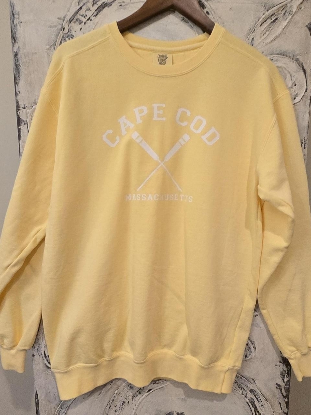 Comfort Colors Cape Cod Yellow Crewneck Sweatshirt